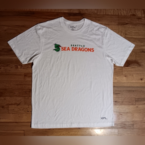 Seattle Sea Dragons XFL 2 t-shirt lot NWT Seahawks Mariners Kraken Sonics - Picture 2 of 10